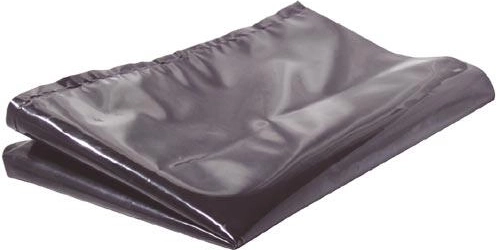 Prelată pentru construcții și grădină 5 × 6 m, neagră, 0,10 mm