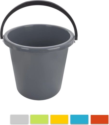 Găleată din plastic Mamba 6 l, mix de culori