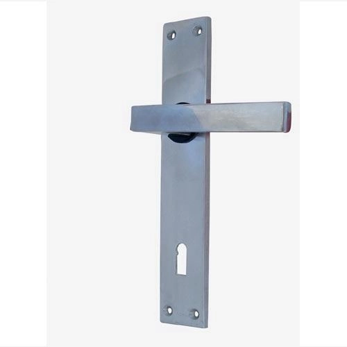 Clanță de ușă din aluminiu cu plăcuță pentru cheie