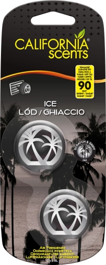 Difuzor parfumat pentru grila de ventilație California Scents Mini Diffuser Ice