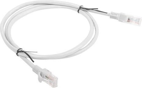 Cablu patch de rețea Cat5e UTP 1 m gri