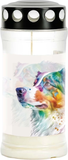 Lumânare cimitir Provence – câine, durată 4 zile