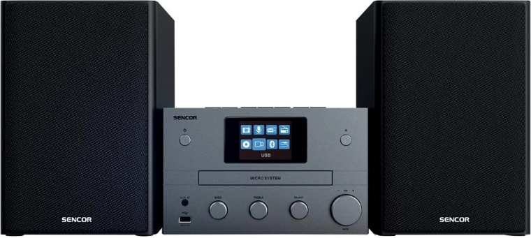 Micro-sistem Sencor cu Wi-Fi, DAB+ și CD