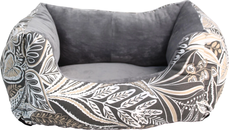 Culcuș Deluxe cu motiv de frunze 58 × 48 cm