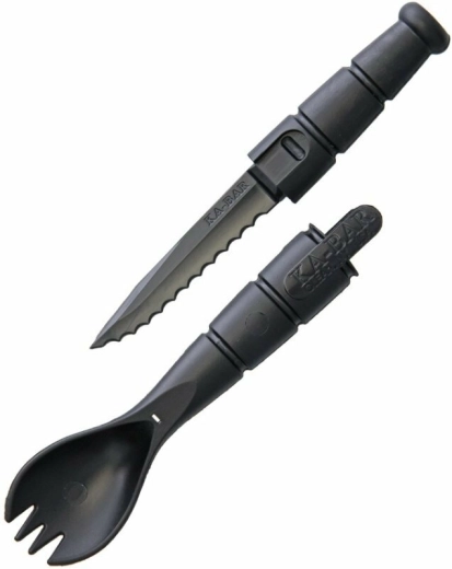 Ka-Bar spork cu cuțit 2în1