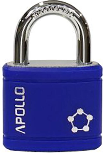 Lacăt APOLLO 35 mm, albastru