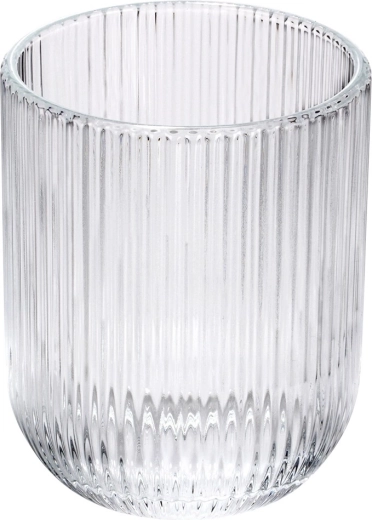 Sticlă striată stilată pentru o prindere mai bună