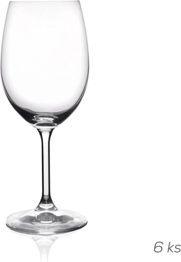 Pahare de vin Lara 350 ml, 6 buc.