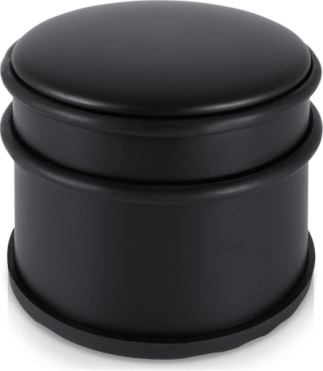 Opritor de ușă din oțel negru 9 cm