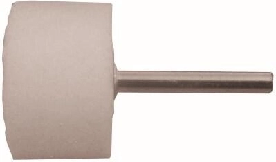 Corp abraziv cilindric cu coadă 40 × 25 mm, granulație 60