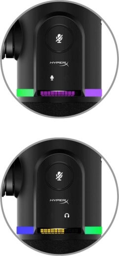 Control intuitiv cu LED și mute tactil
