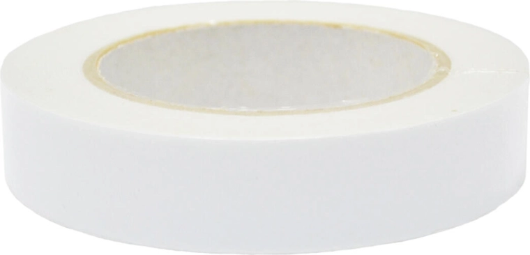 Bandă dublu‑adezivă din spumă pentru montaj 25 mm × 5 m, albă