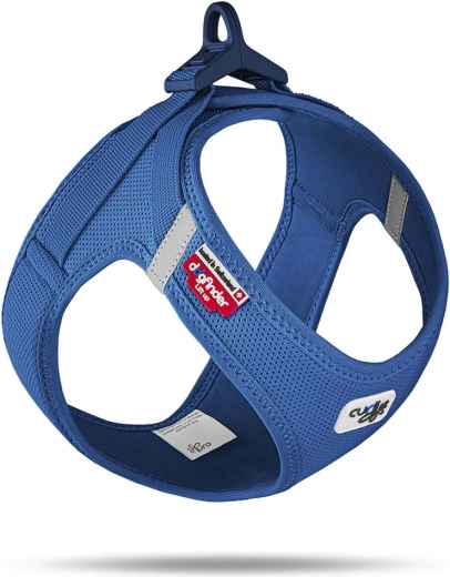 Curli ham Air-Mesh pentru câini cu cataramă albastru XL (12–18 kg)