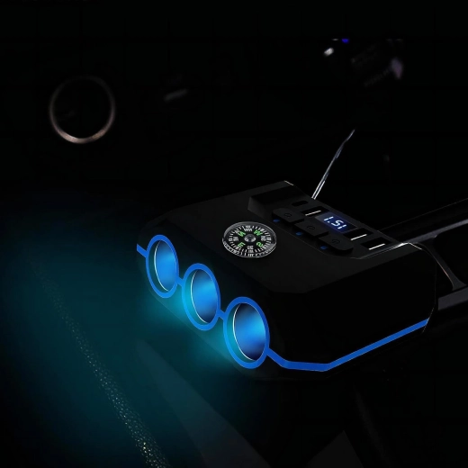 Voltmetru LED pentru verificarea tensiunii în vehicul (12 V / 24 V)