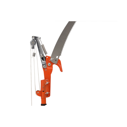 Sistem dublu: foarfecă + ferăstrău curbat