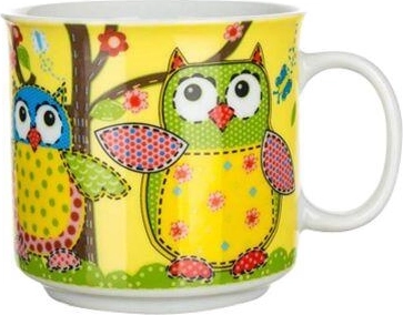 Cană ceramică pentru copii cu bufniță 210 ml