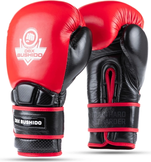 Mănuși de box DBX BUSHIDO Warrior roșii