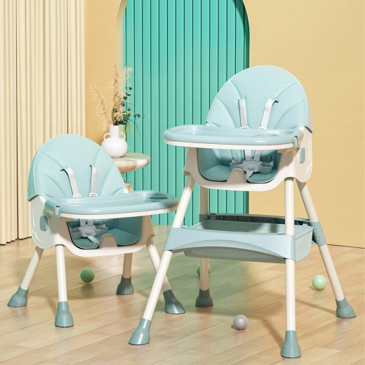 Crește odată cu copilul: 3‑în‑1 și două înălțimi fără unelte