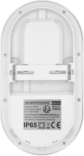 Potrivită și pentru exterior – protecție IP65