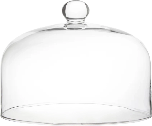 Clopot din sticlă pentru platou de tort 29,5 cm