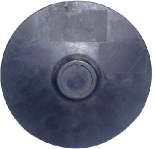 Disc din cauciuc 124 mm pentru șlefuirea și lustruirea pietrelor