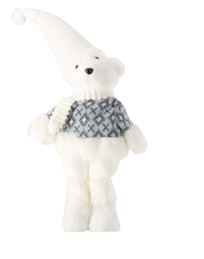 Aspect catifelat și detalii tricotate de iarnă