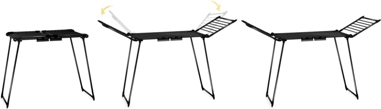 Aripi pliabile și desfacere rapidă