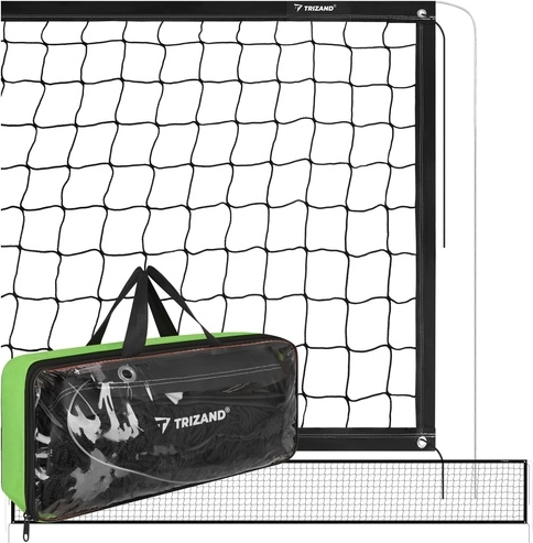 Plasă de volei Trizand 8,5 × 1 m cu geantă de transport