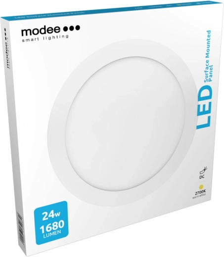 Modee panou LED de tavan 24 W, 1650 lm, 300 mm, alb cald