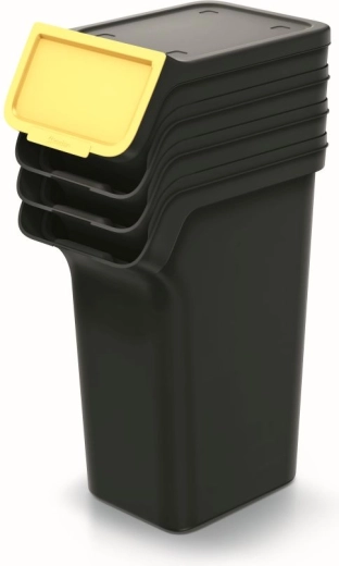 Set stivuibil de coșuri pentru colectarea selectivă 4×25 l STACKBOX