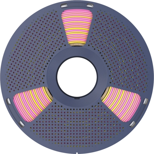 Efect multicolor bicolor roz/auriu