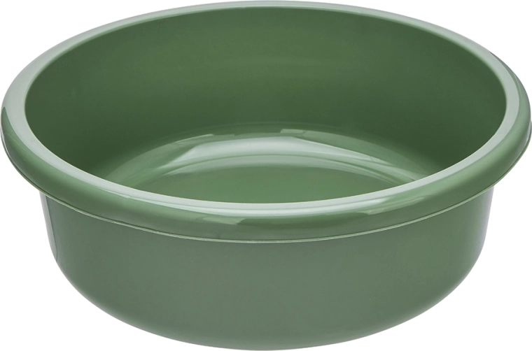 Bol de bucătărie rotund 41 cm, 13,5 l, verde salvie