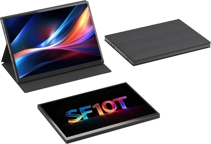 USB‑C one‑cable și suport practic pentru utilizare mobilă
