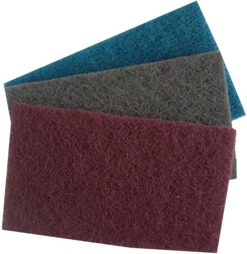 Curățător pentru plite – lână abrazivă 80 × 13,5 × 8 mm, set 3 buc.