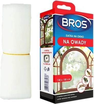 Plasă antiinsecte BROS pentru ferestre 150 × 180 cm – Alb
