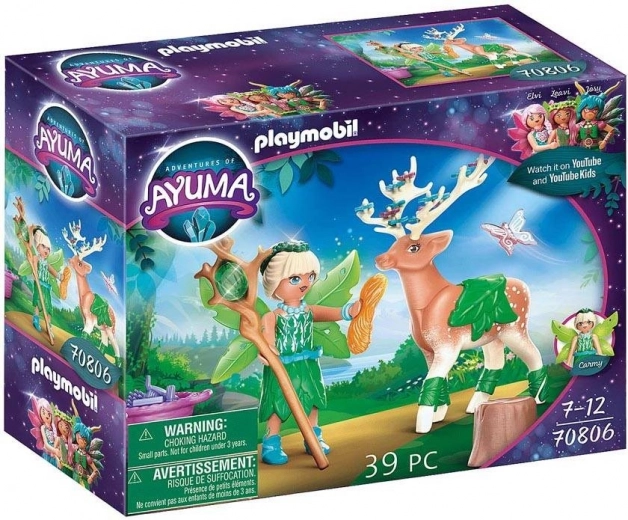 Playmobil zână a pădurii cu un animăluț misterios