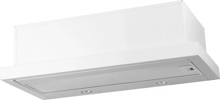 Hotă telescopică 60 cm, albă