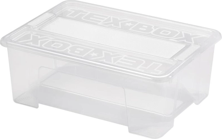 Cutie de depozitare din plastic cu capac HEIDRUN 10 l