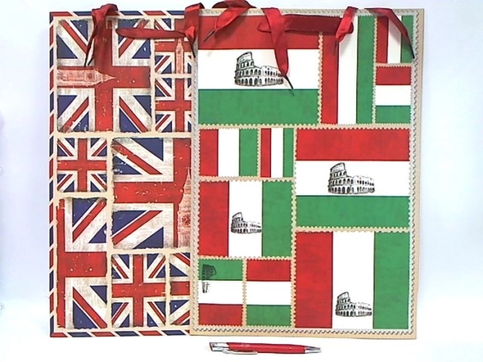 Pungă cadou Torebka prezentowa 30 × 43 cm (design 0389B)