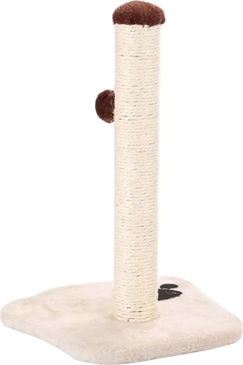 Stâlp din sisal rezistent pentru zgâriere zilnică