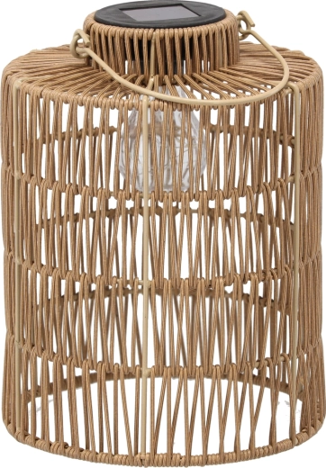 Lampion solar maro 27 cm cu LED