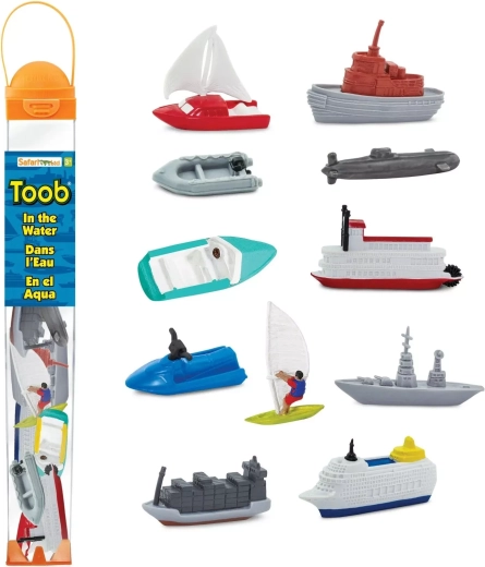 Safari Ltd. Toobs figurine cu ambarcațiuni pe apă