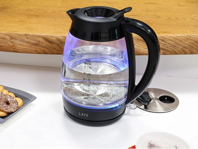 Corp din sticlă cu iluminare LED