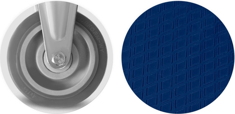 Platformă antiderapantă și margine de protecție