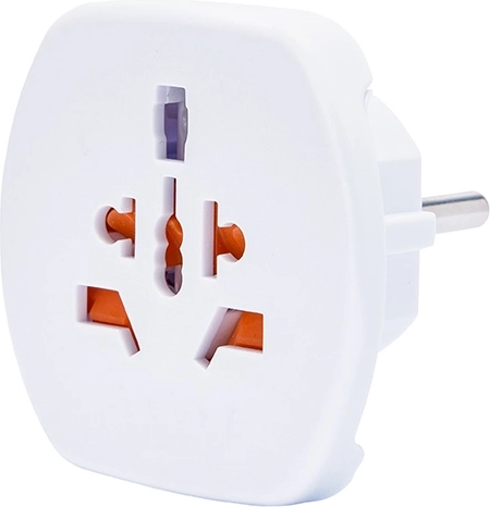 Adaptor de călătorie Solight pentru prize E/F (Cehia/Europa) - 1 bucată