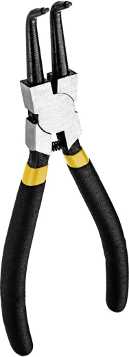 Clește seeger interior, curbat, 180 mm DREL