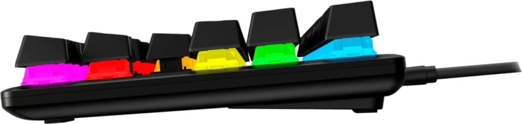 Iluminare RGB puternică și switch‑uri HyperX
