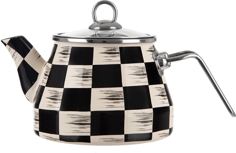 Oțel emailat durabil și margine din inox