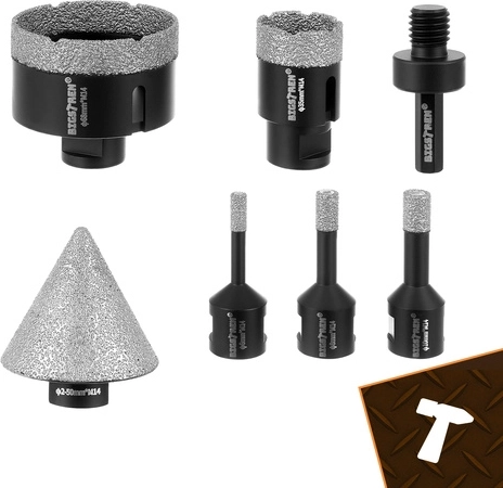 Tăiere rapidă și curată datorită stratului dublu de diamante