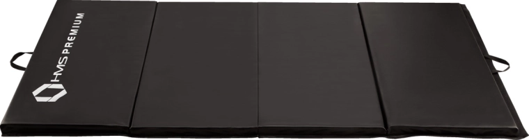 Saltea de fitness pliabilă HMS Premium MGS01, neagră